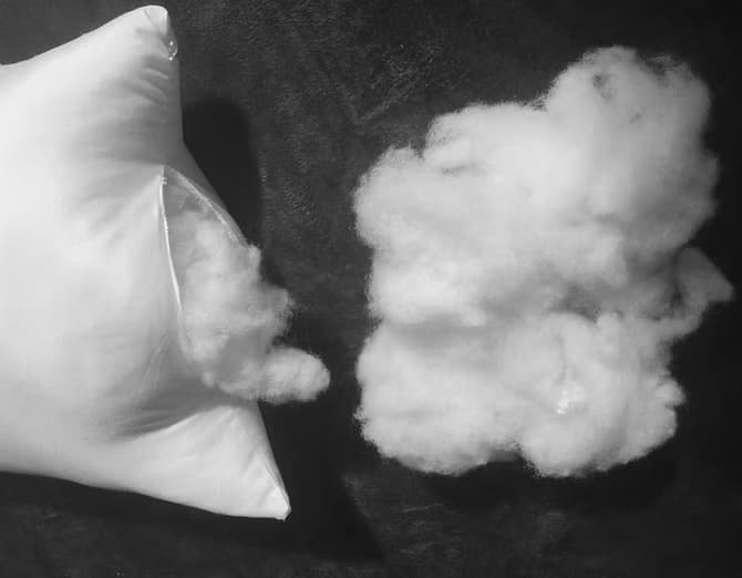 Carded fiber poliester